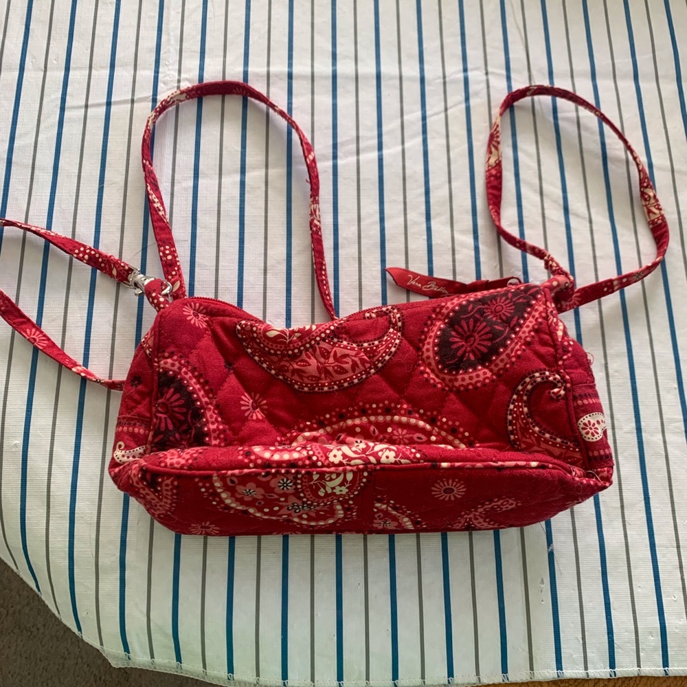 Vera Bradley cross body clutch purse